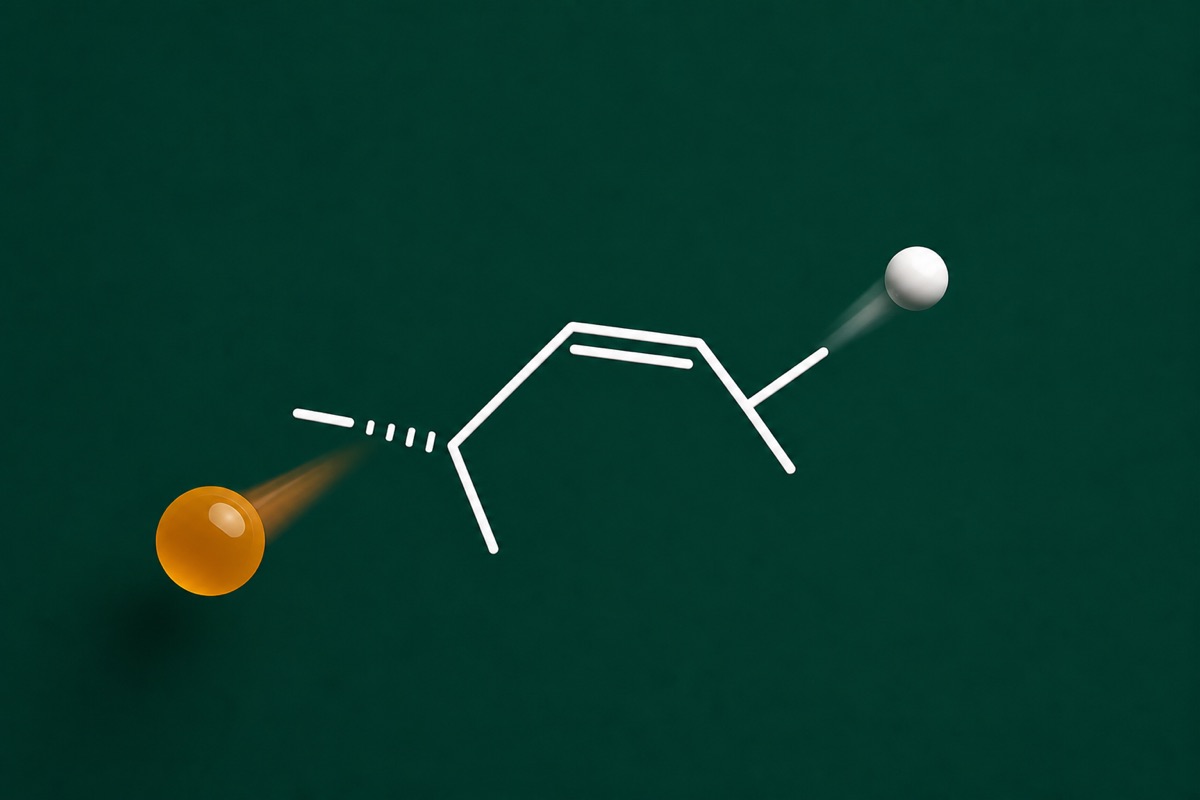 Alkene addition diagram illustrating Markovnikov regiochemistry